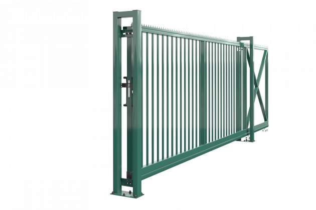 Buy sliding gates Industry 40x20mm / 105mm 2.00m / 4.00m ots. + PP in Grid West photo 4