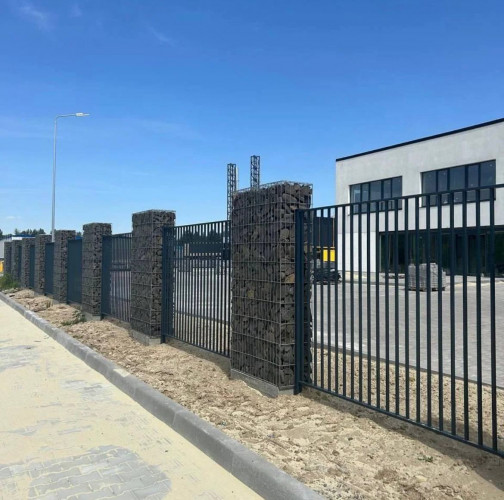 Купити секцію огорожі з профільної труби INDUSTRY CITY 20х20мм/1,2мм 1,20м/2,50м від виробника Сітка Захід фото 8