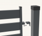 Buy Deluxe fence section 80x20mm/1.4mm 1.0m/2.0m price