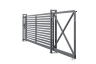 Buy sliding gates Deluxe 80x20mm 2.00m/5.00m from the manufacturer Setka Zahid specifications